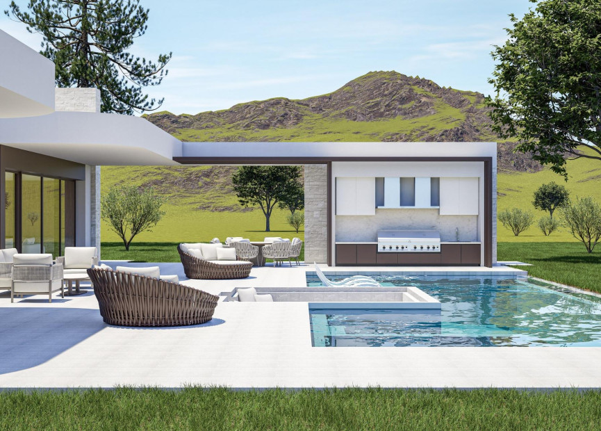 Obra nueva - 3. Casa indepiende - Pinoso - Costa Blanca Norte 