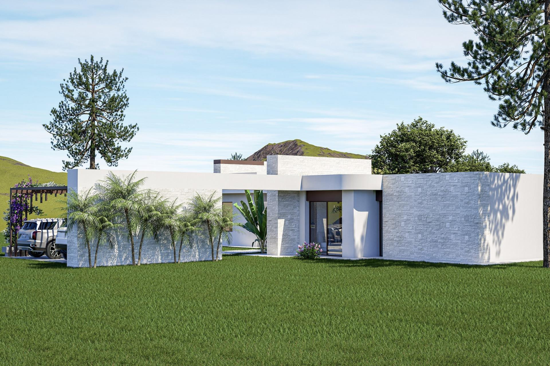 Obra nueva - 3. Casa indepiende - Pinoso - Costa Blanca Norte 