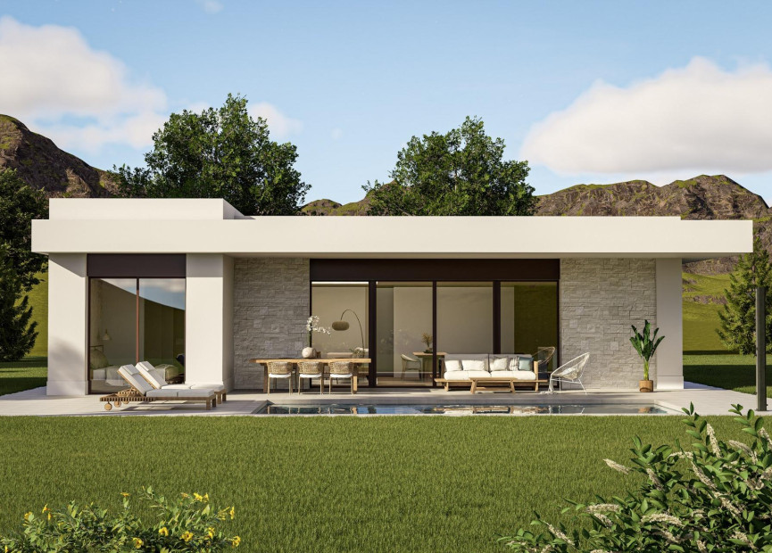 Obra nueva - 3. Casa indepiende - Pinoso - Costa Blanca Norte 