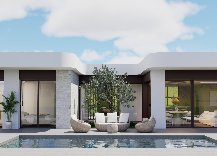 Obra nueva - 3. Casa indepiende - Pinoso - Costa Blanca Norte 