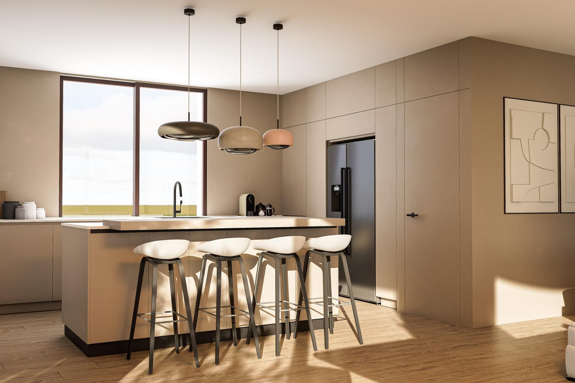 Obra nueva - 3. Casa indepiende - Pinoso - Costa Blanca Norte 