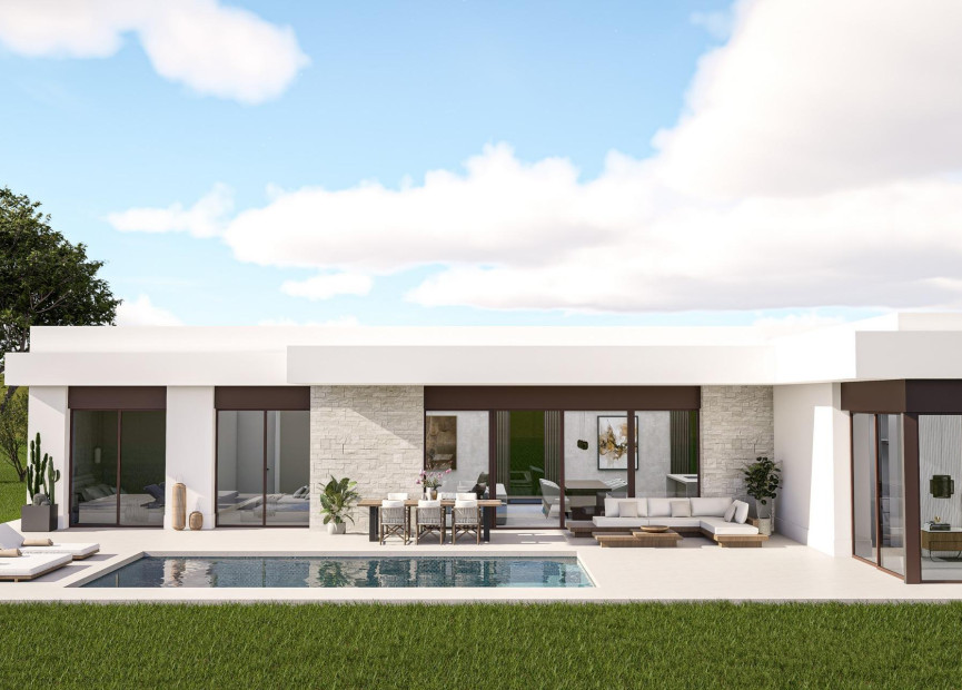 Obra nueva - 3. Casa indepiende - Pinoso - Costa Blanca Norte 