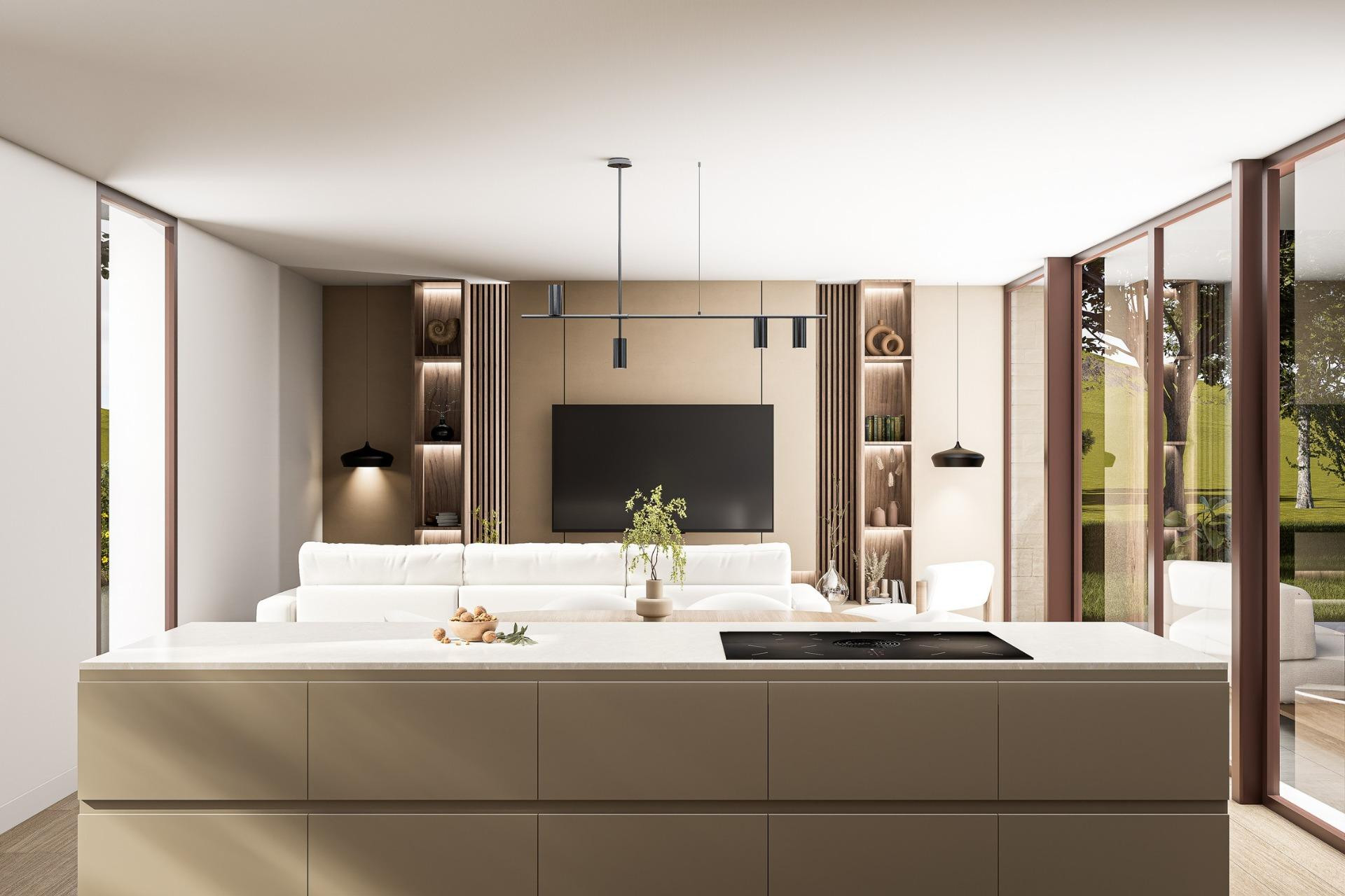 Obra nueva - 3. Casa indepiende - Pinoso - Costa Blanca Norte 