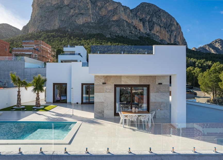 Obra nueva - 3. Casa indepiende - Polop - Costa Blanca Norte 