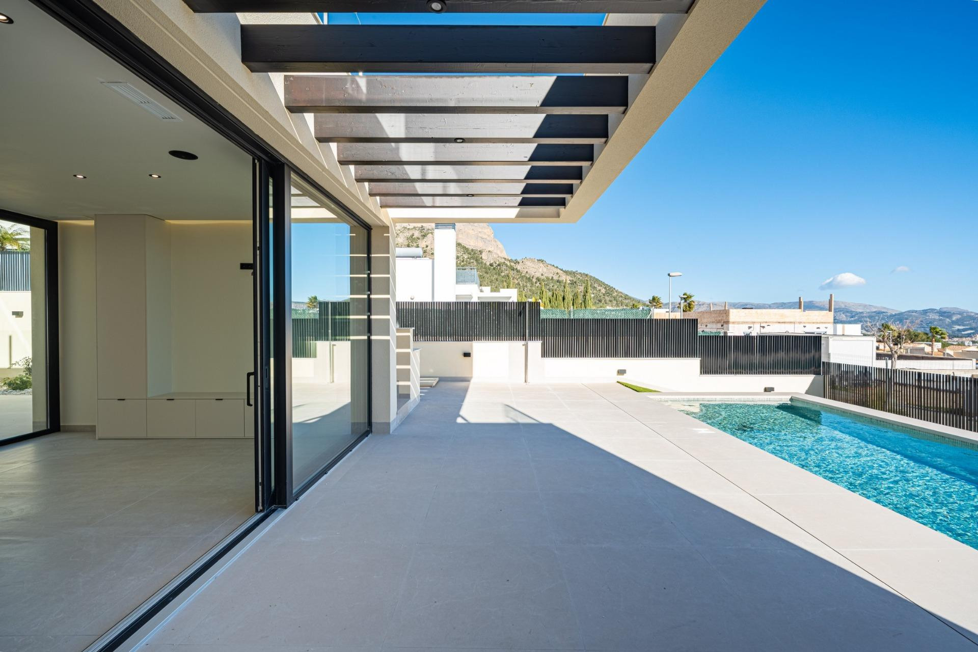 Obra nueva - 3. Casa indepiende - Polop - Costa Blanca Norte 