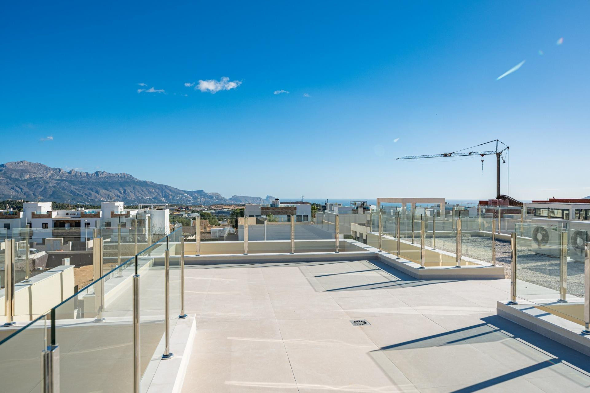 Obra nueva - 3. Casa indepiende - Polop - Costa Blanca Norte 