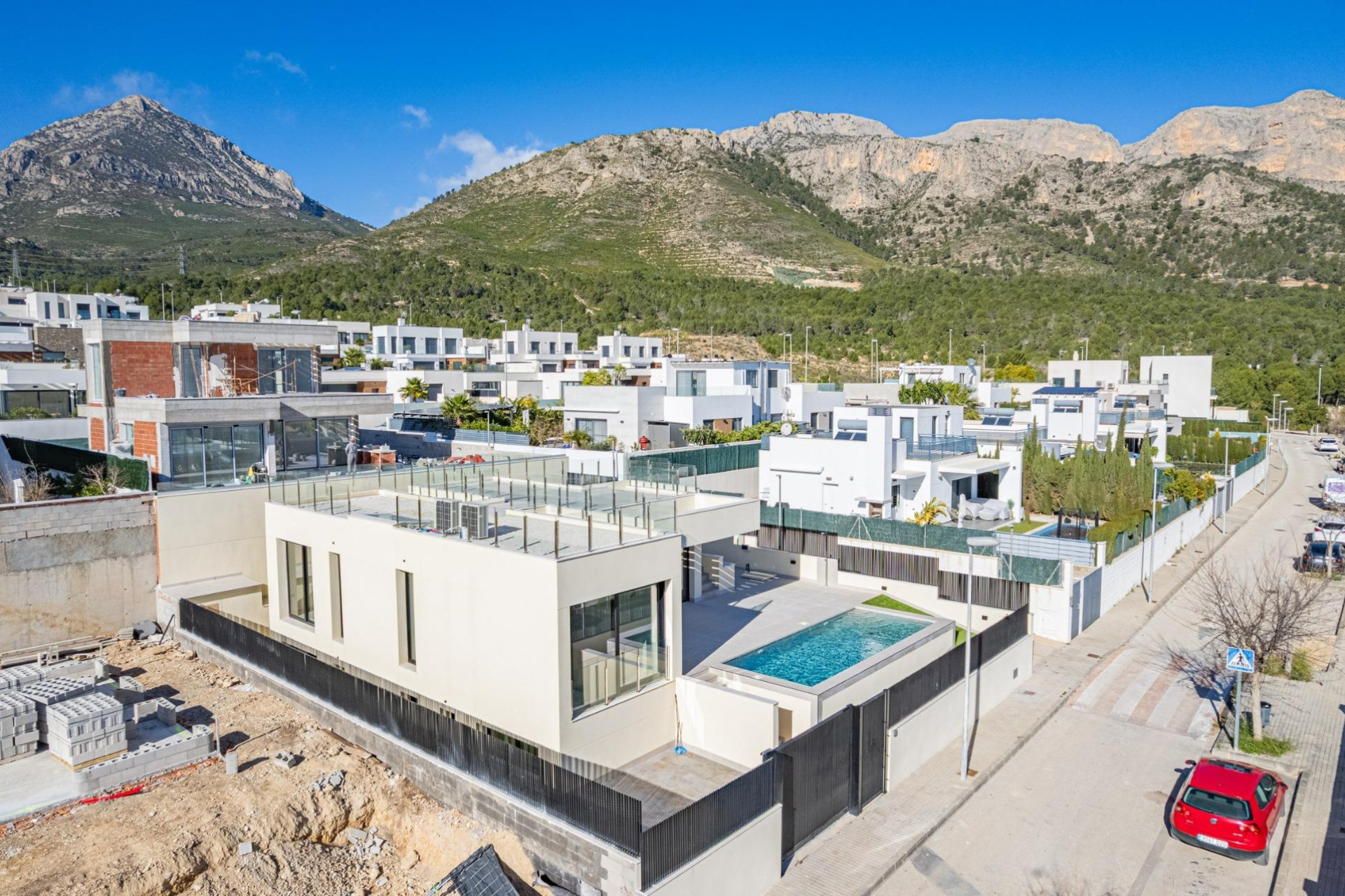 Obra nueva - 3. Casa indepiende - Polop - Costa Blanca Norte 