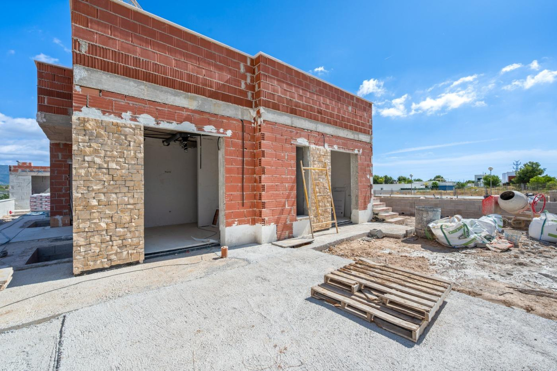 Obra nueva - 3. Casa indepiende - Polop - Costa Blanca Norte 