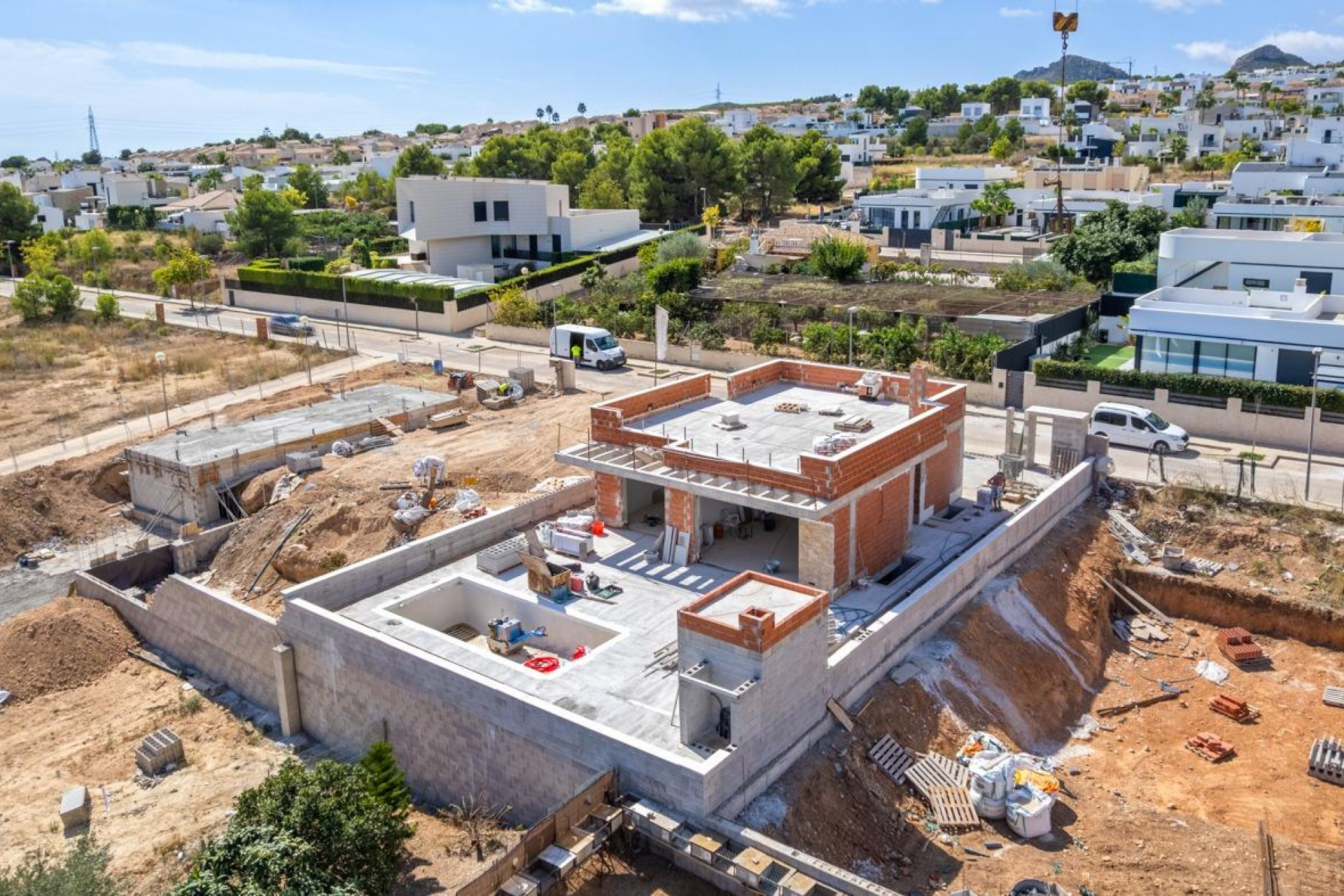 Obra nueva - 3. Casa indepiende - Polop - Costa Blanca Norte 