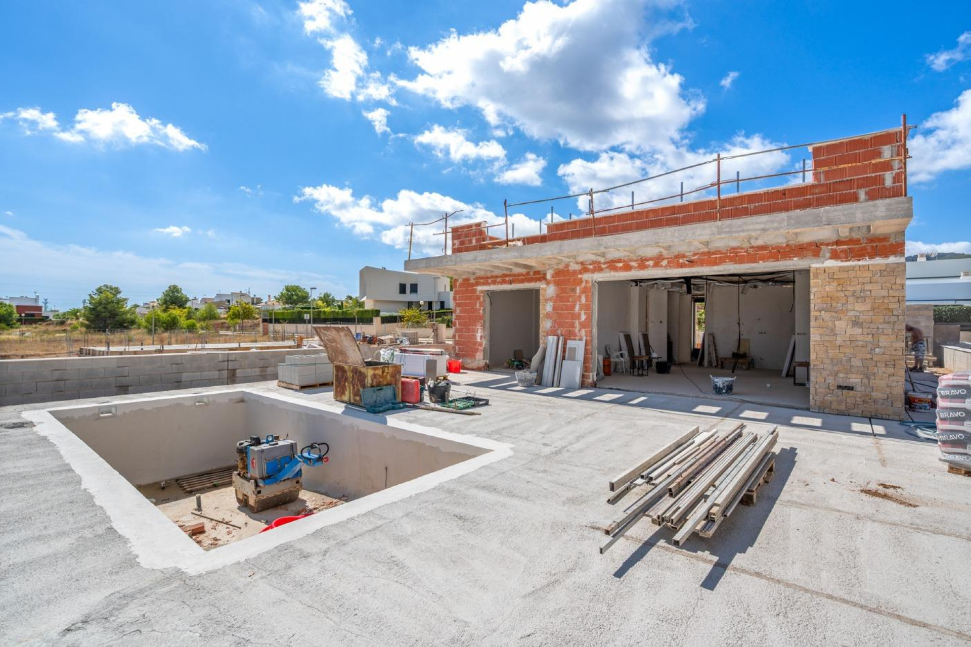 Obra nueva - 3. Casa indepiende - Polop - Costa Blanca Norte 