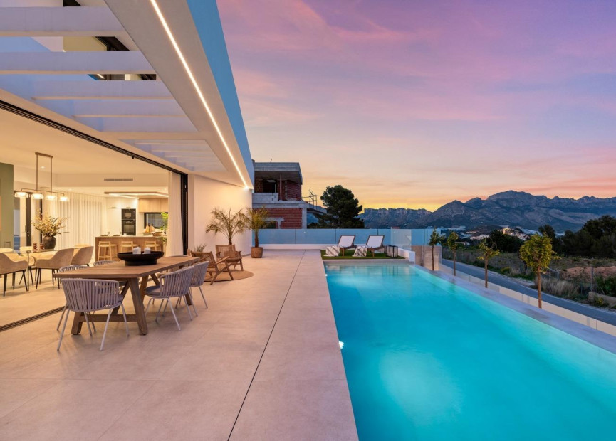 Obra nueva - 3. Casa indepiende - Polop - Costa Blanca Sur