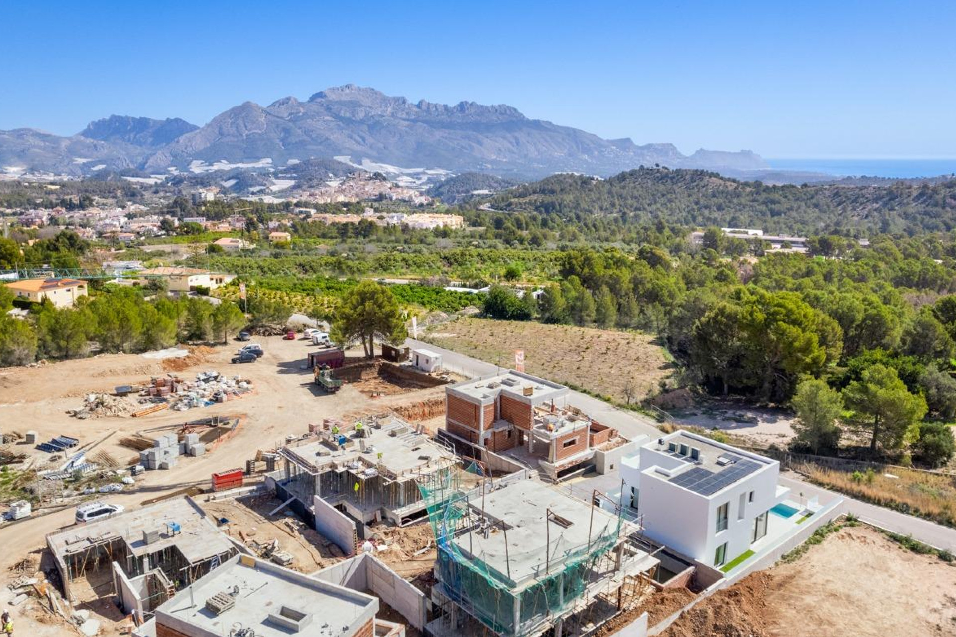 Obra nueva - 3. Casa indepiende - Polop - Costa Blanca Sur