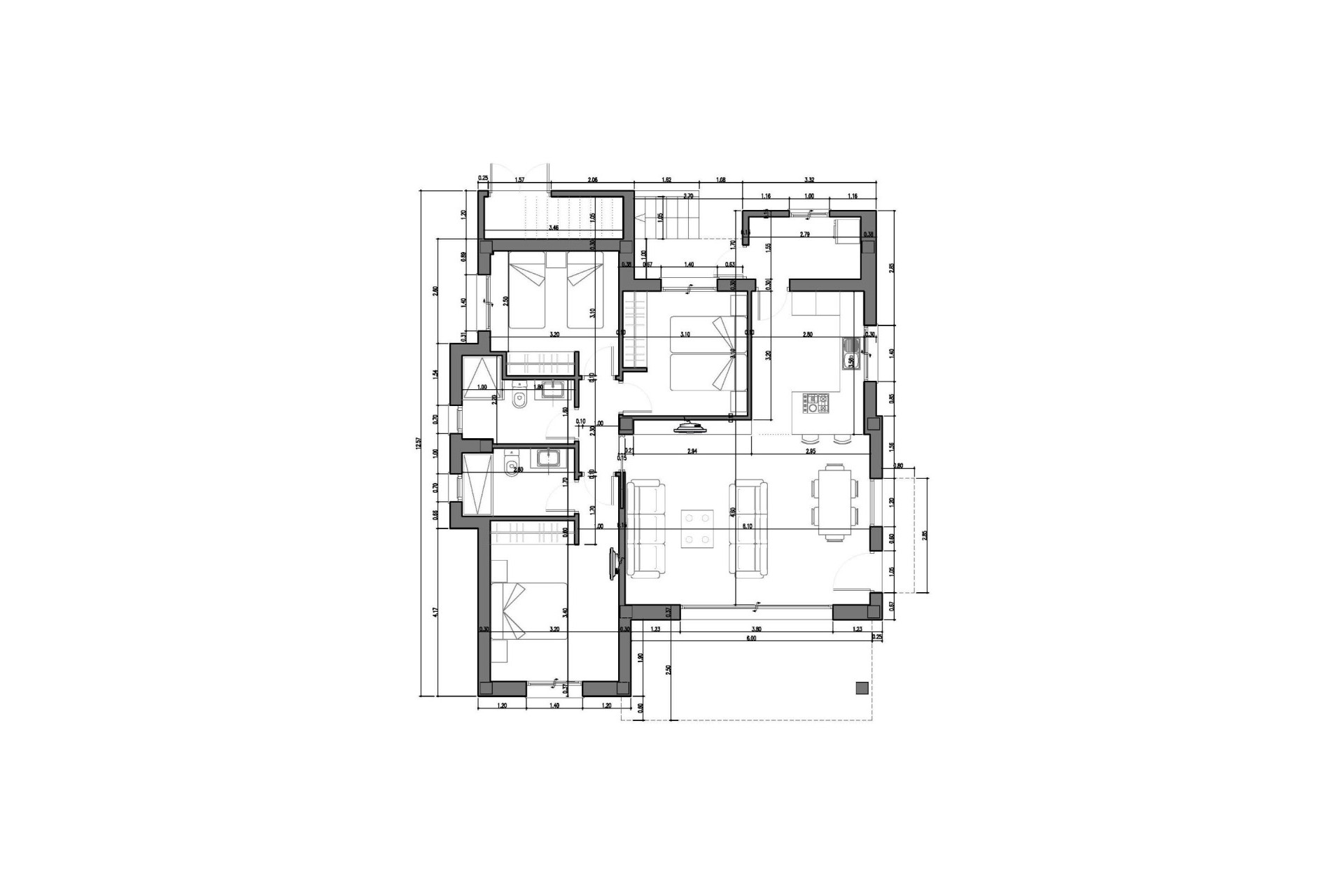 Obra nueva - 3. Casa indepiende - Rafal - Costa Blanca Sur