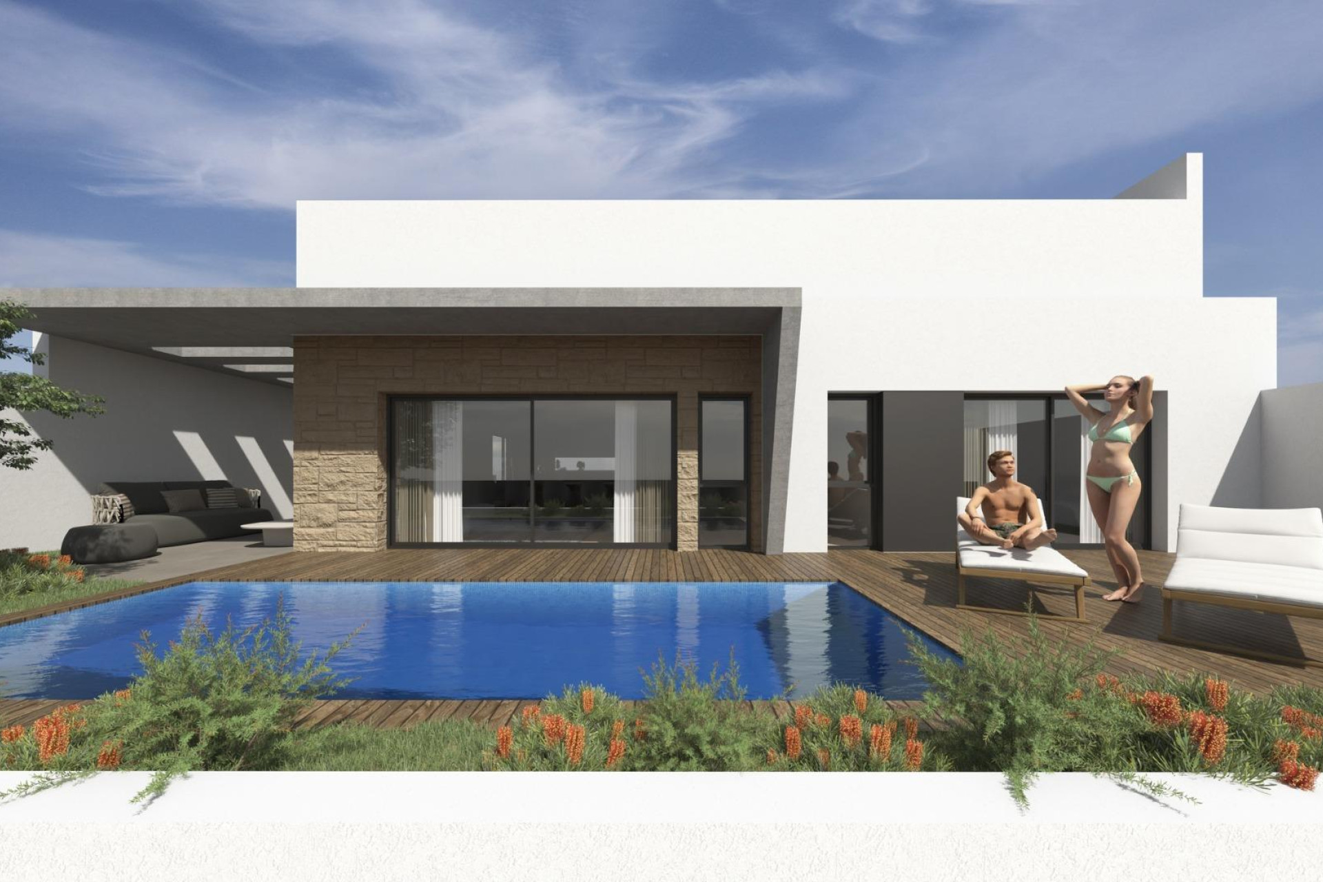 Obra nueva - 3. Casa indepiende - Torrevieja - Costa Blanca Sur