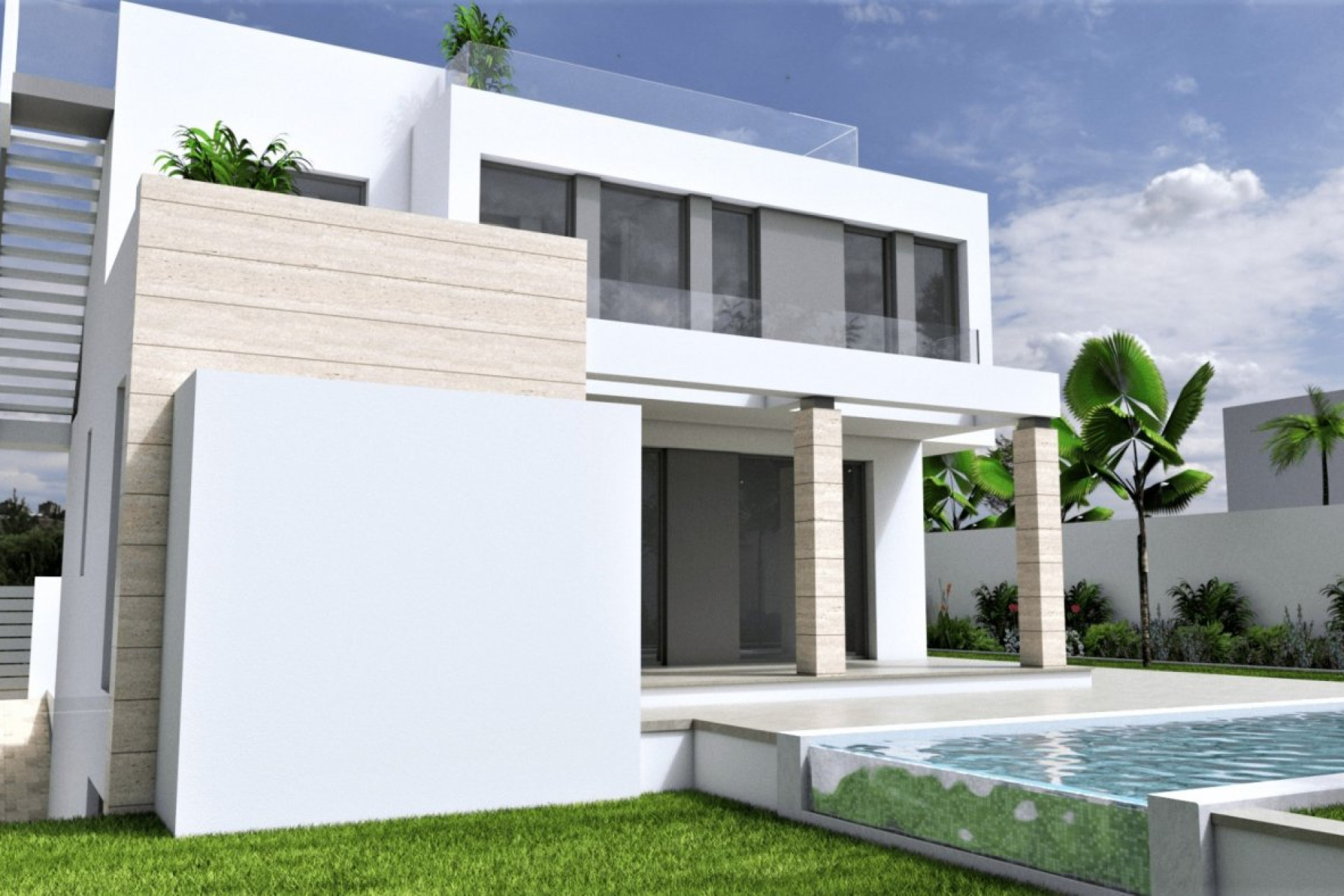 Obra nueva - 3. Casa indepiende - Torrevieja - Costa Blanca Sur