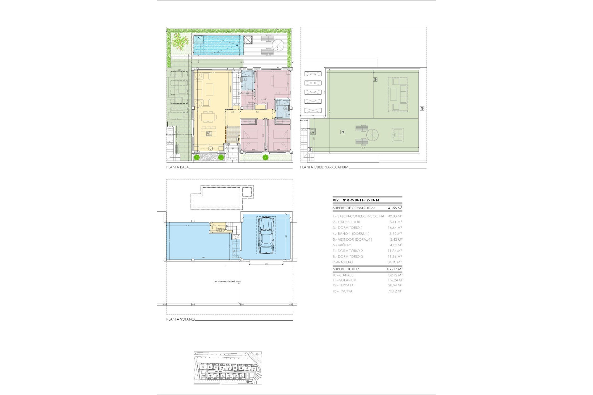 Obra nueva - 3. Casa indepiende - Torrevieja - Parque Acuático - Sector 25