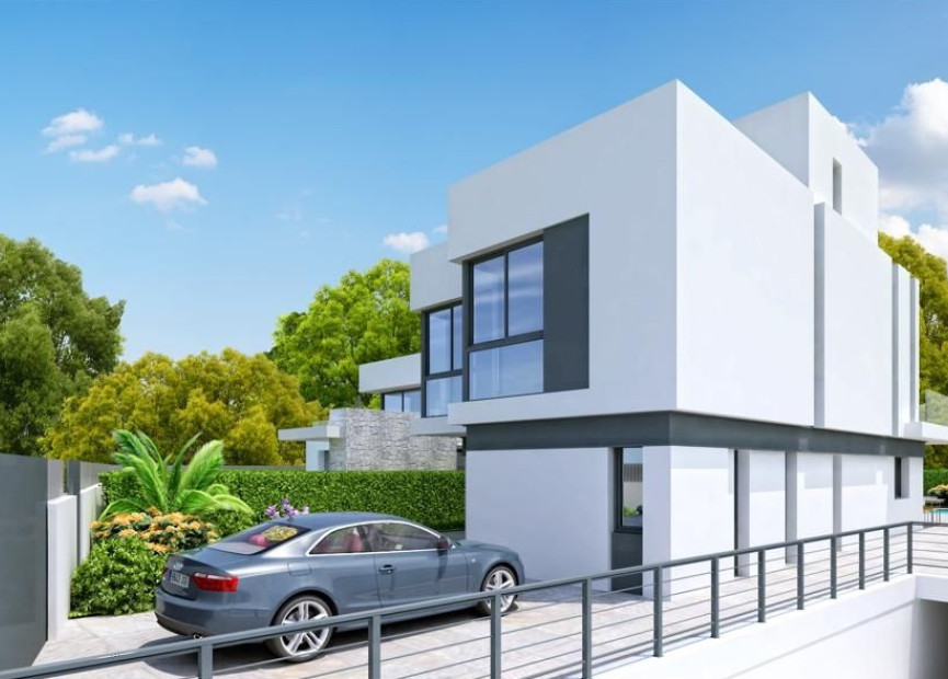 Obra nueva - 3. Casa pareada - Alfas del Pí - Costa Blanca Norte 