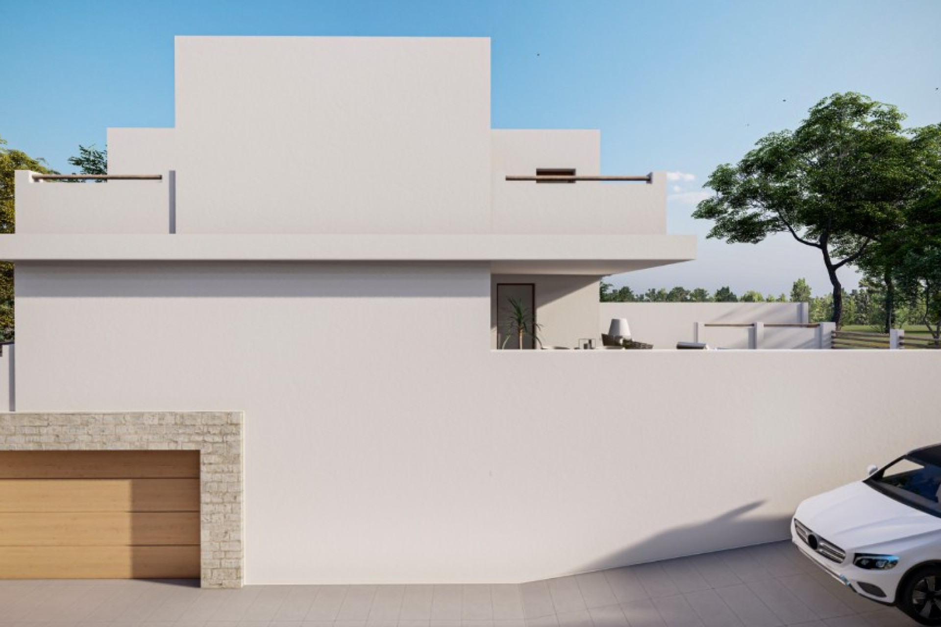 Obra nueva - 3. Casa pareada - Alfas del Pí - Costa Blanca Norte 