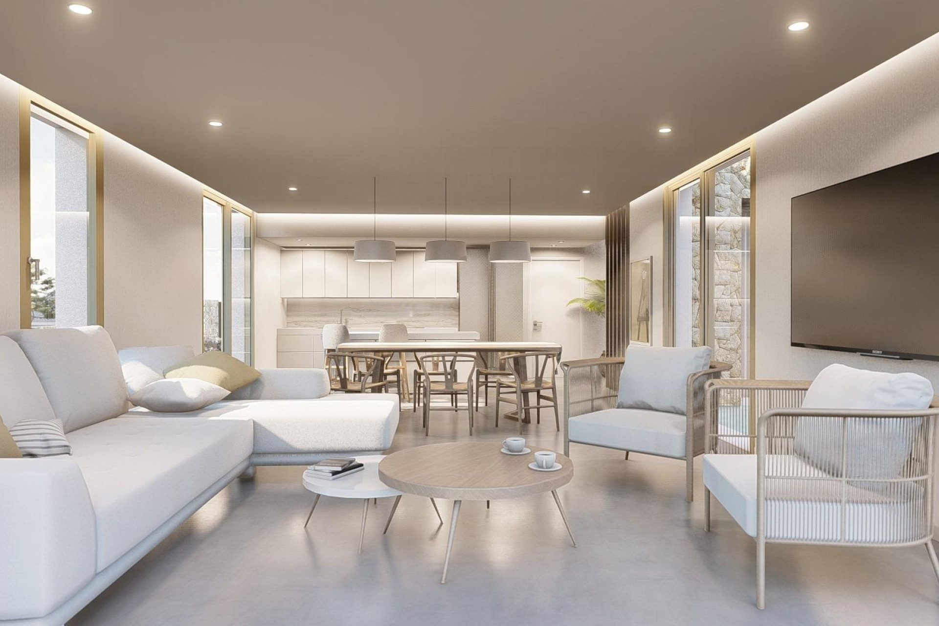 Obra nueva - 3. Casa pareada - Algorfa - Costa Blanca Sur