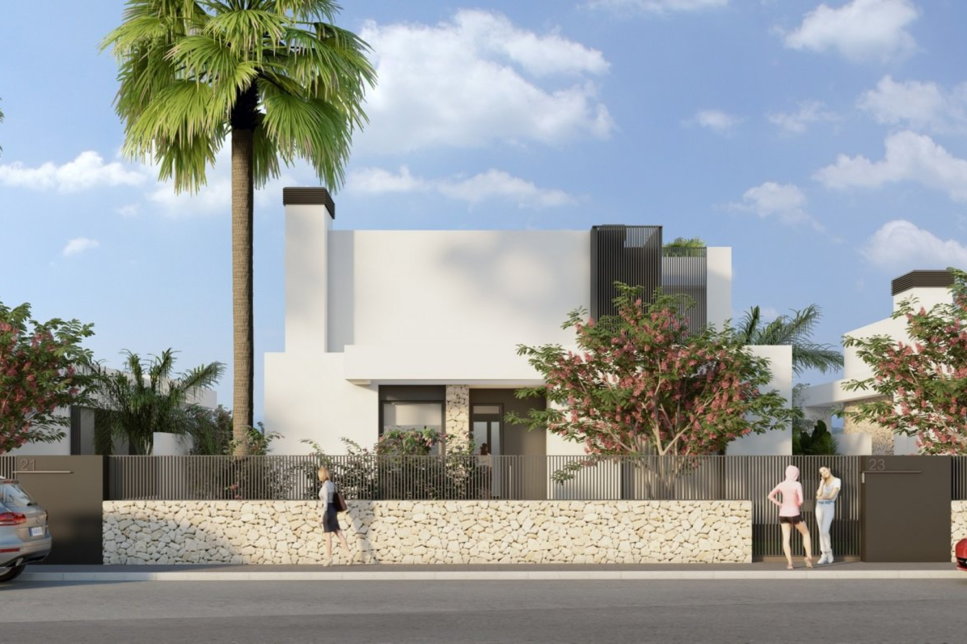 Obra nueva - 3. Casa pareada - Algorfa - Costa Blanca Sur