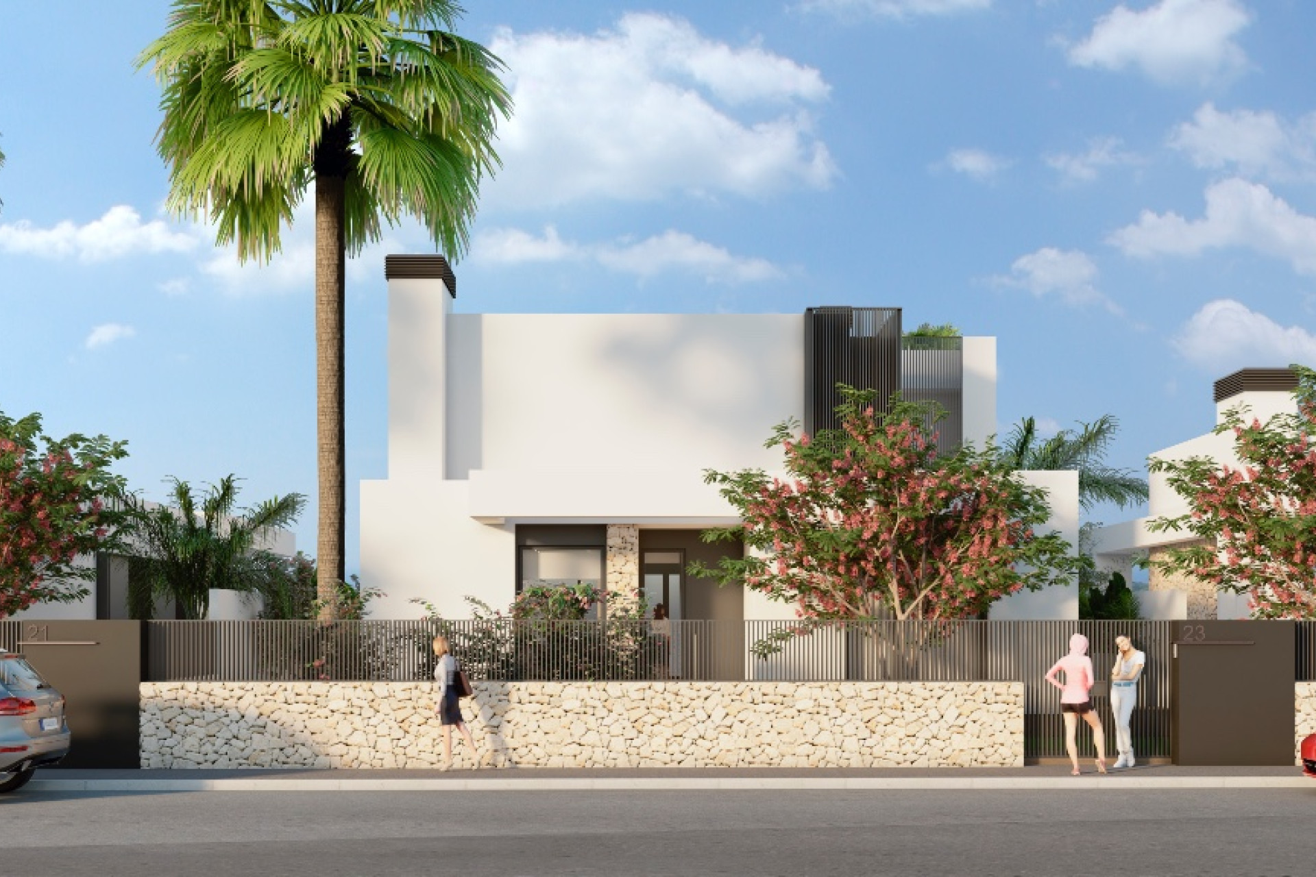 Obra nueva - 3. Casa pareada - Algorfa - Costa Blanca Sur