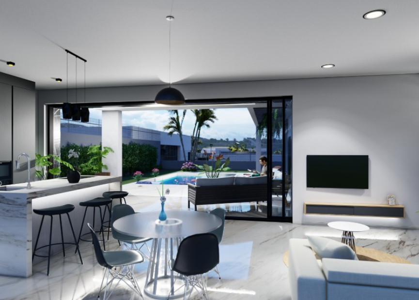 Obra nueva - 3. Casa pareada - Algorfa - Costa Blanca Sur