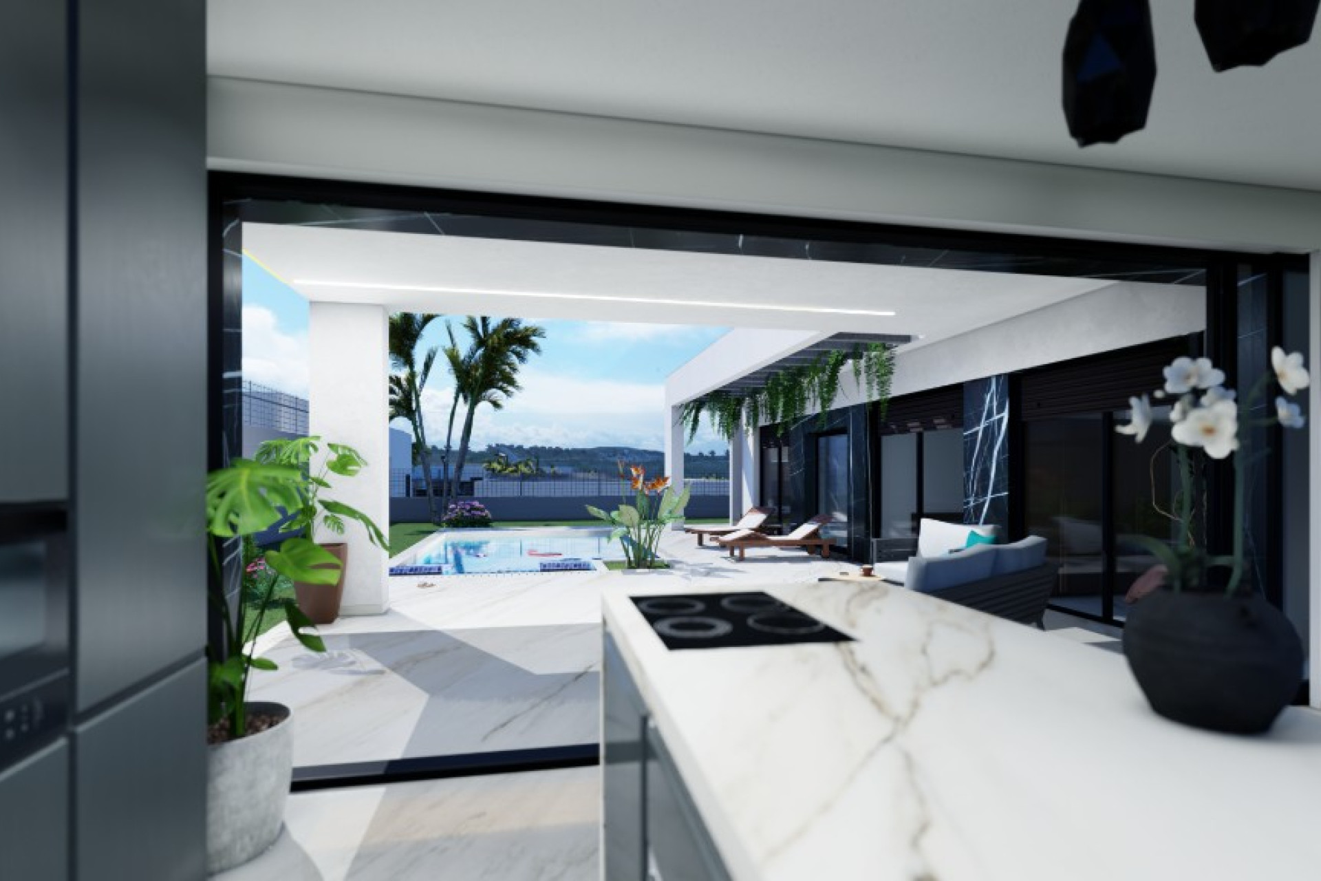 Obra nueva - 3. Casa pareada - Algorfa - Costa Blanca Sur