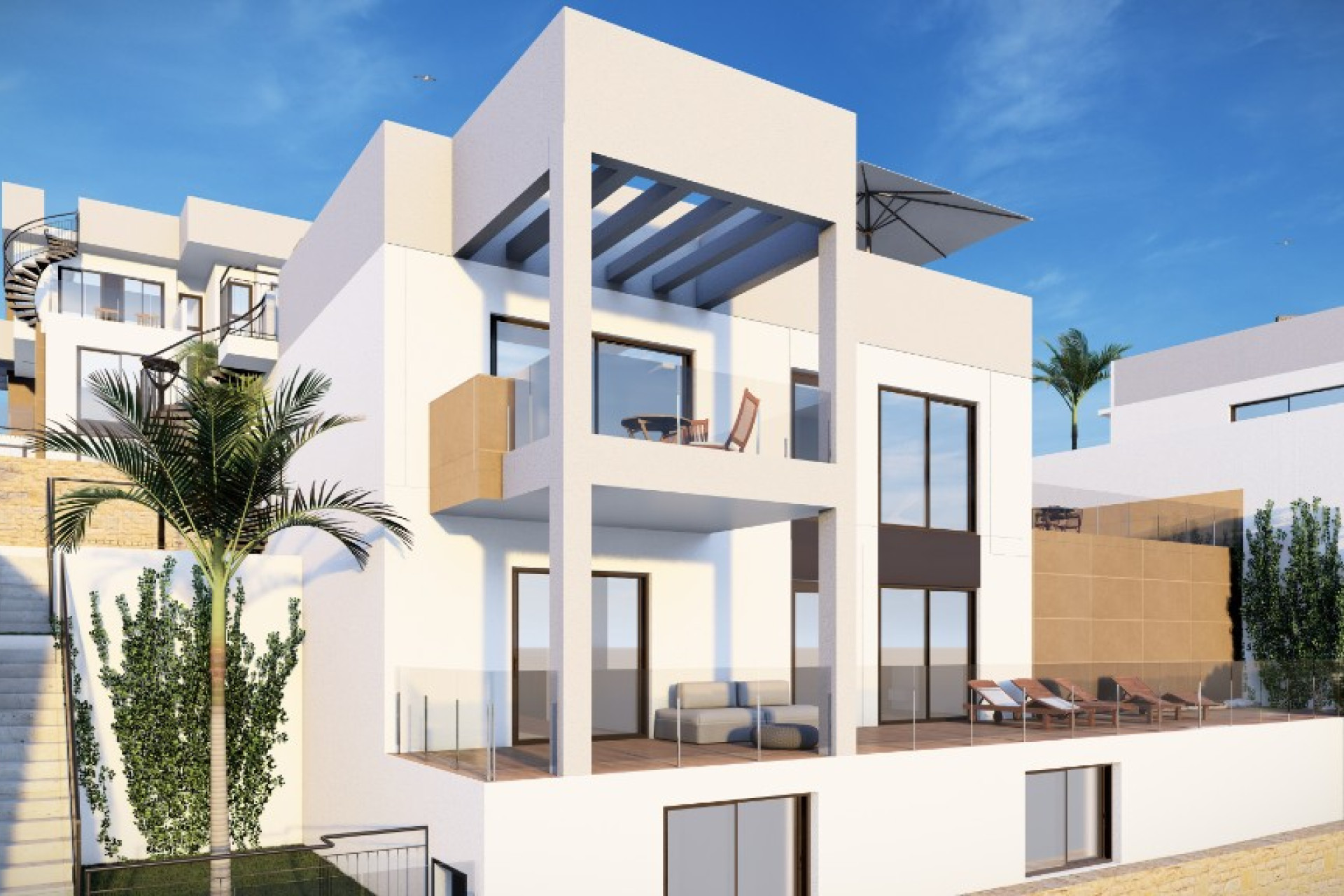 Obra nueva - 3. Casa pareada - Algorfa - Costa Blanca Sur