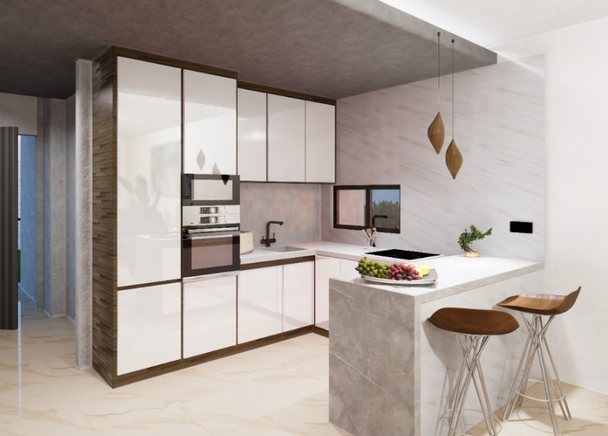 Obra nueva - 3. Casa pareada - Algorfa - Costa Blanca Sur