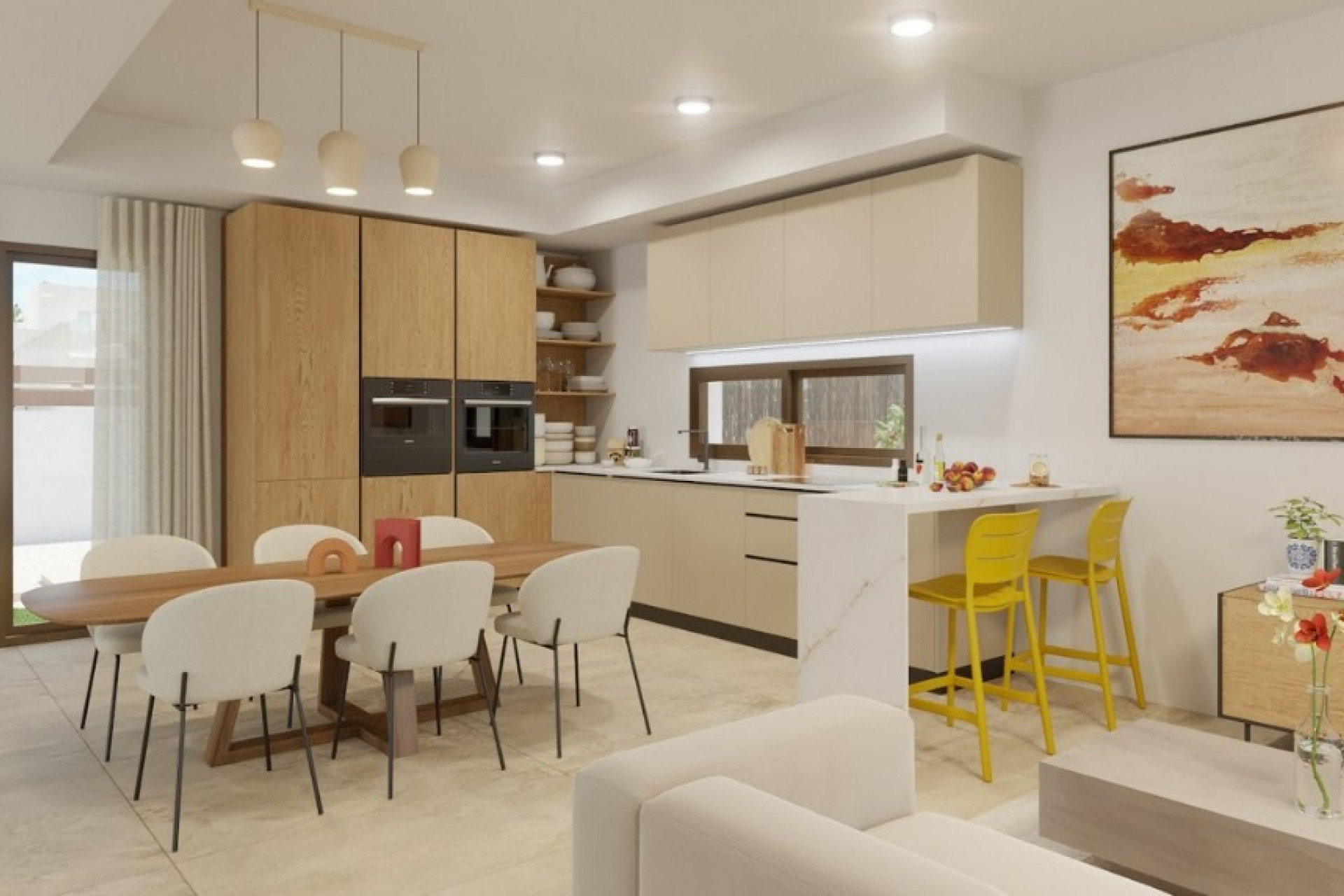 Obra nueva - 3. Casa pareada - Algorfa - Costa Blanca Sur