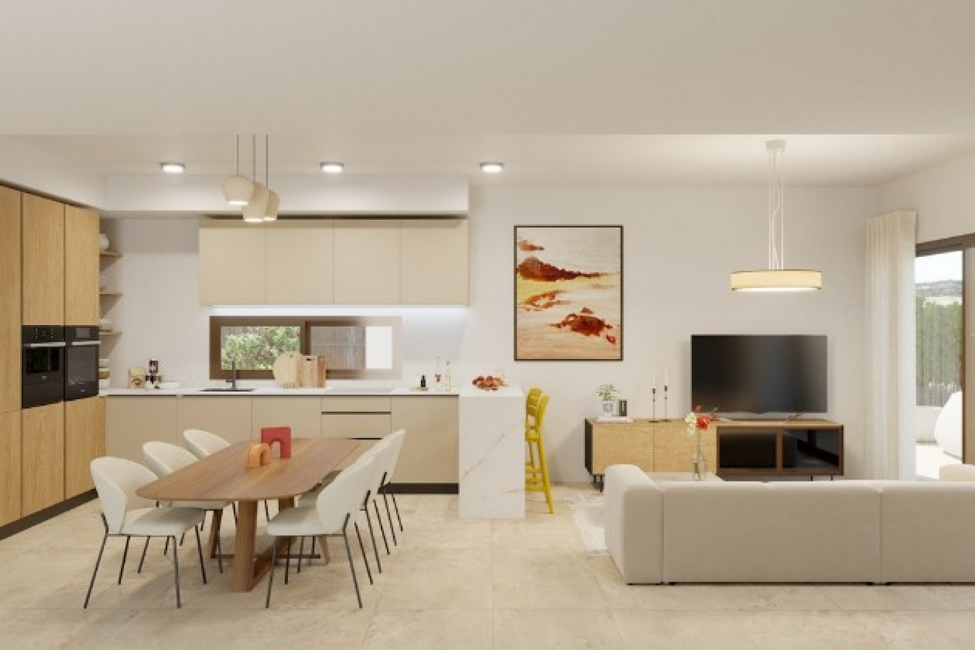 Obra nueva - 3. Casa pareada - Algorfa - Costa Blanca Sur