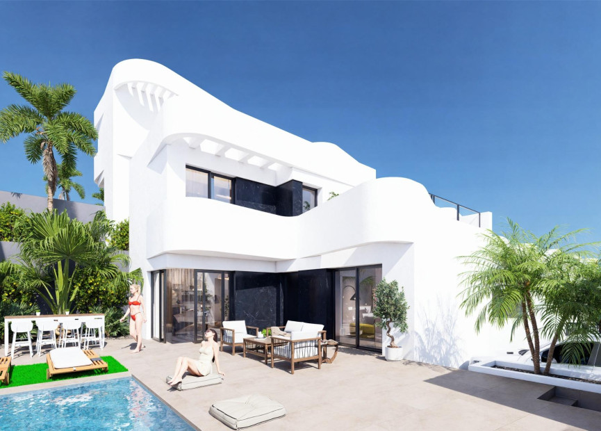 Obra nueva - 3. Casa pareada - Algorfa - Costa Blanca Sur