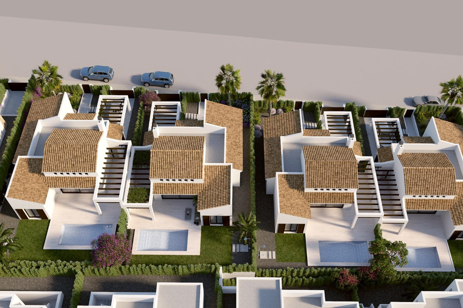Obra nueva - 3. Casa pareada - Algorfa - Costa Blanca Sur