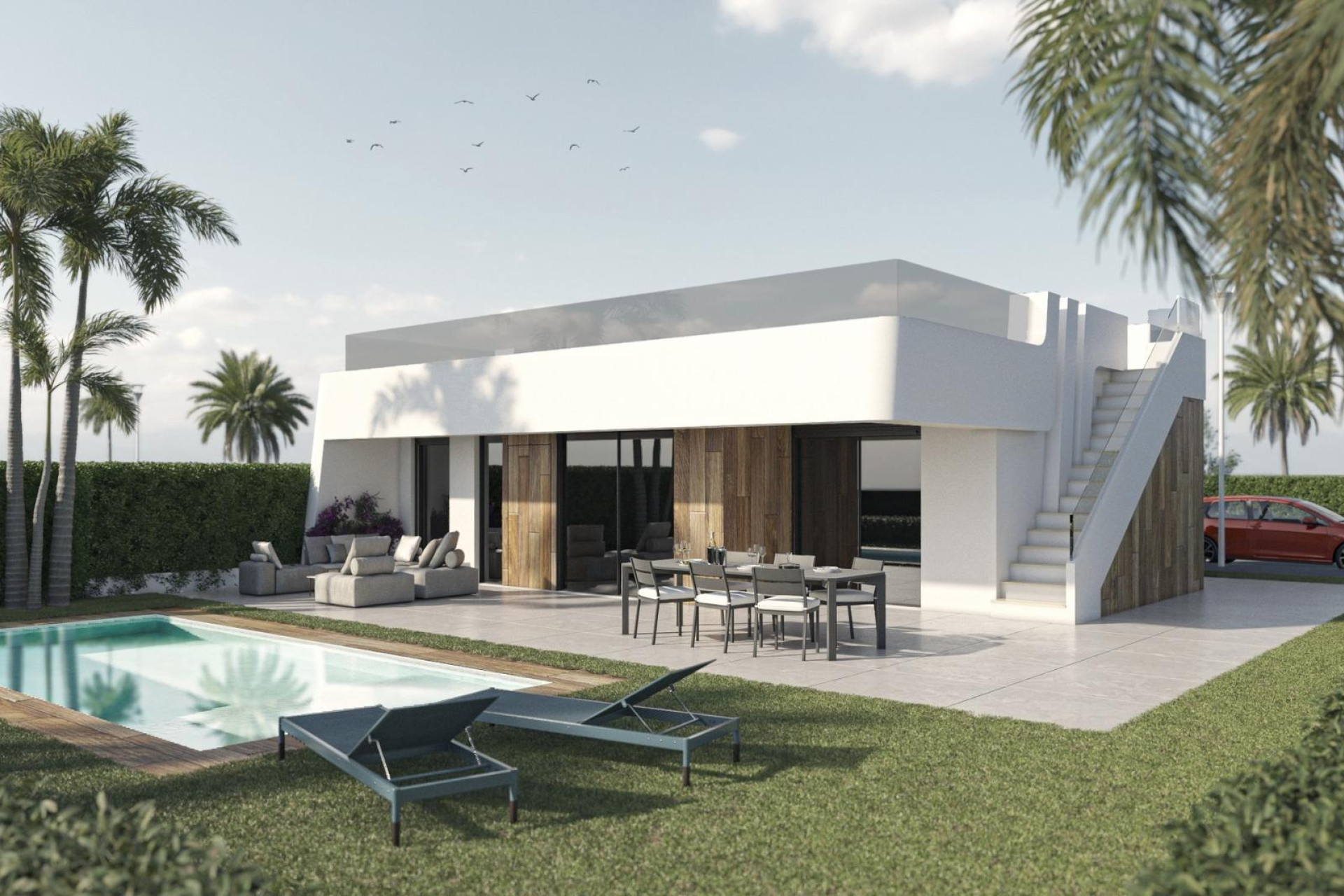 Obra nueva - 3. Casa pareada - Alhama De Murcia - Costa Calida
