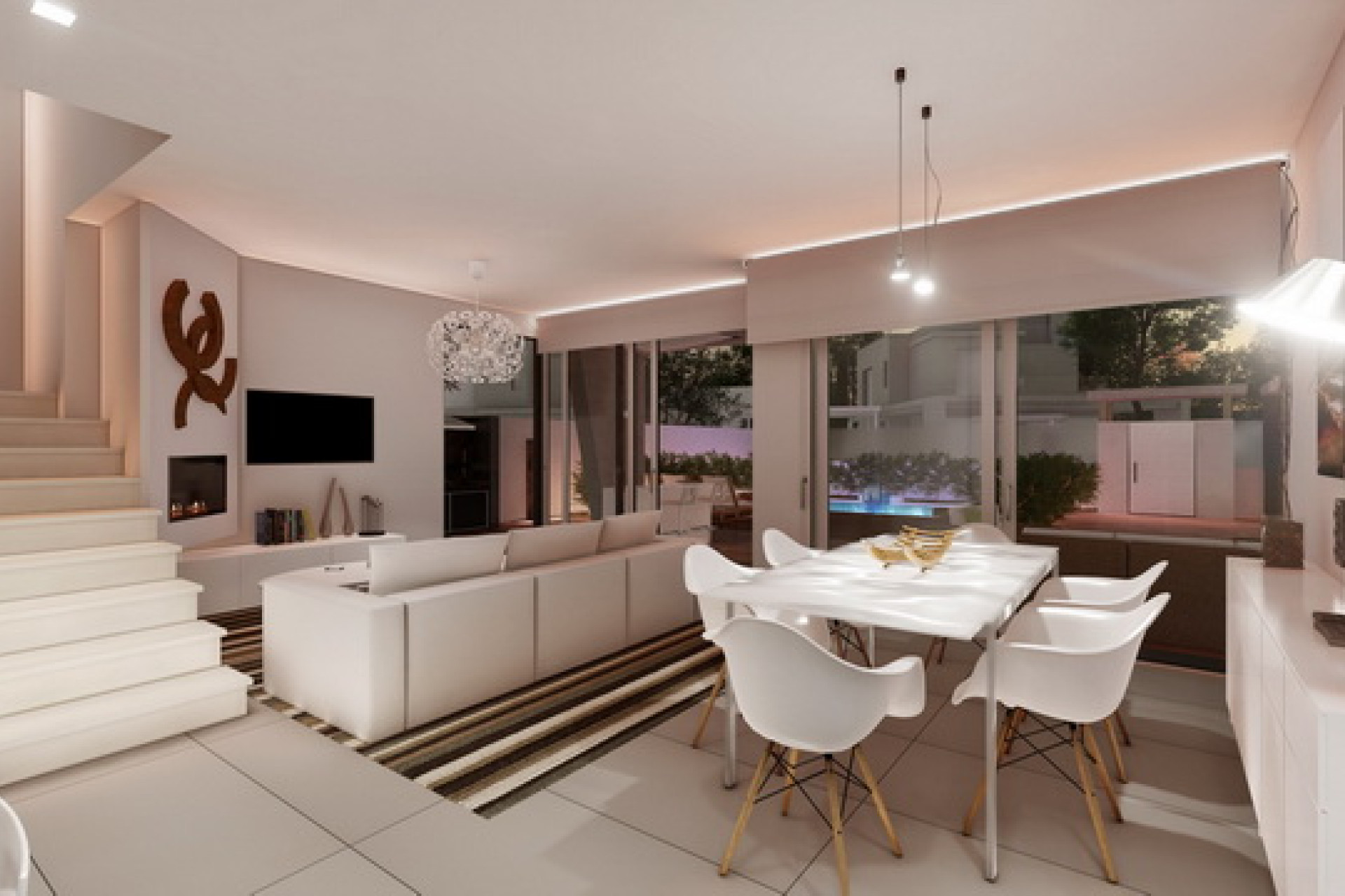 Obra nueva - 3. Casa pareada - Alicante - Costa Blanca Norte 