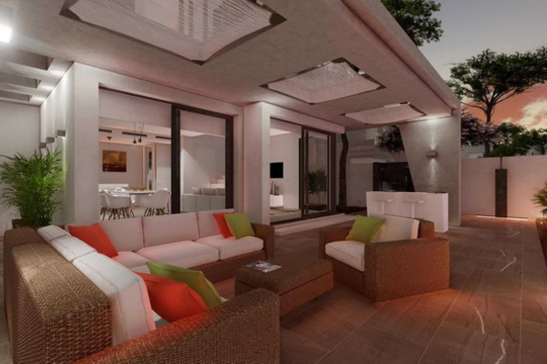 Obra nueva - 3. Casa pareada - Alicante - Costa Blanca Norte 