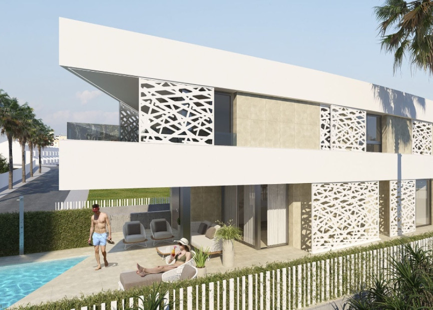 Obra nueva - 3. Casa pareada - Alicante - Costa Blanca Norte 