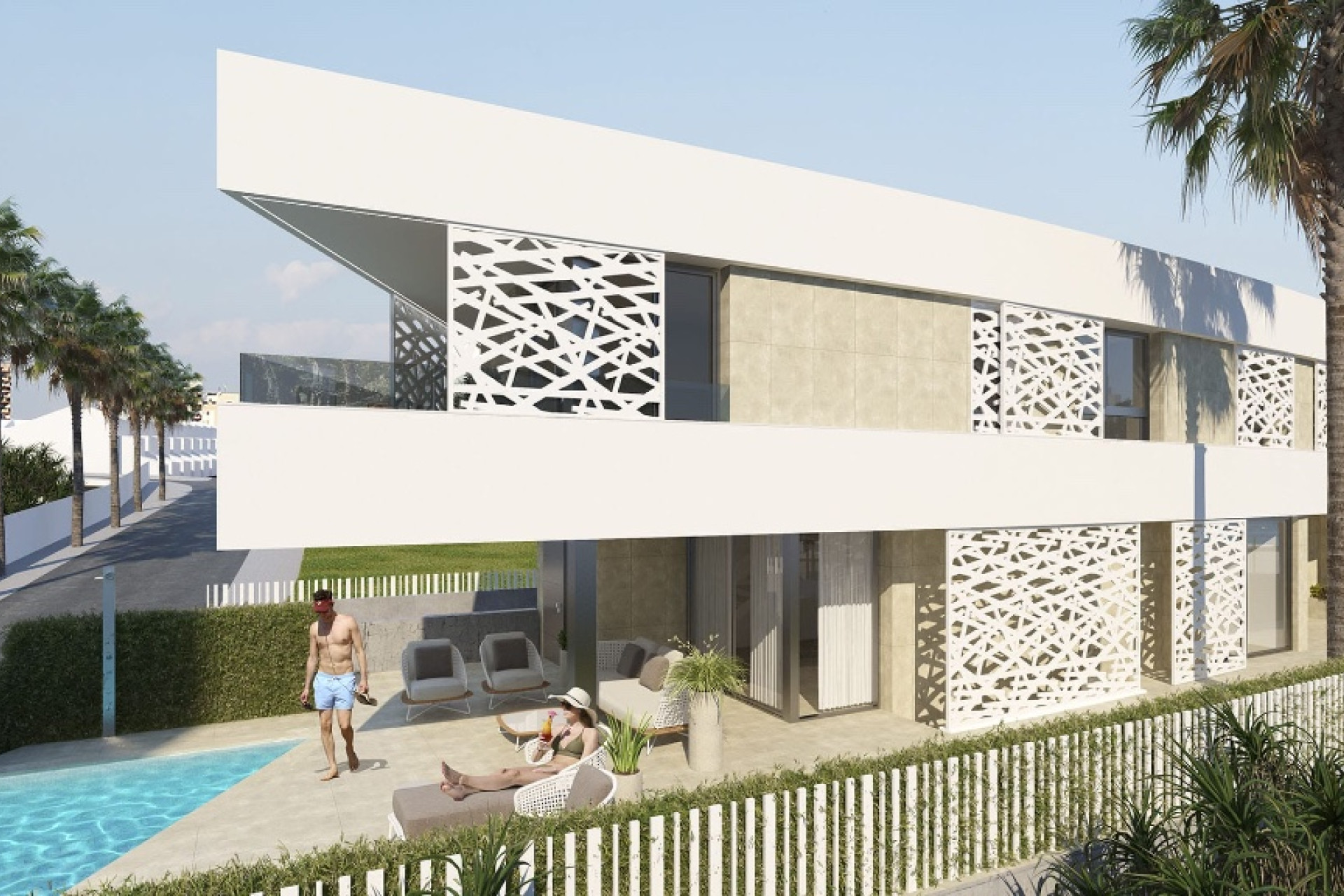 Obra nueva - 3. Casa pareada - Alicante - Costa Blanca Norte 
