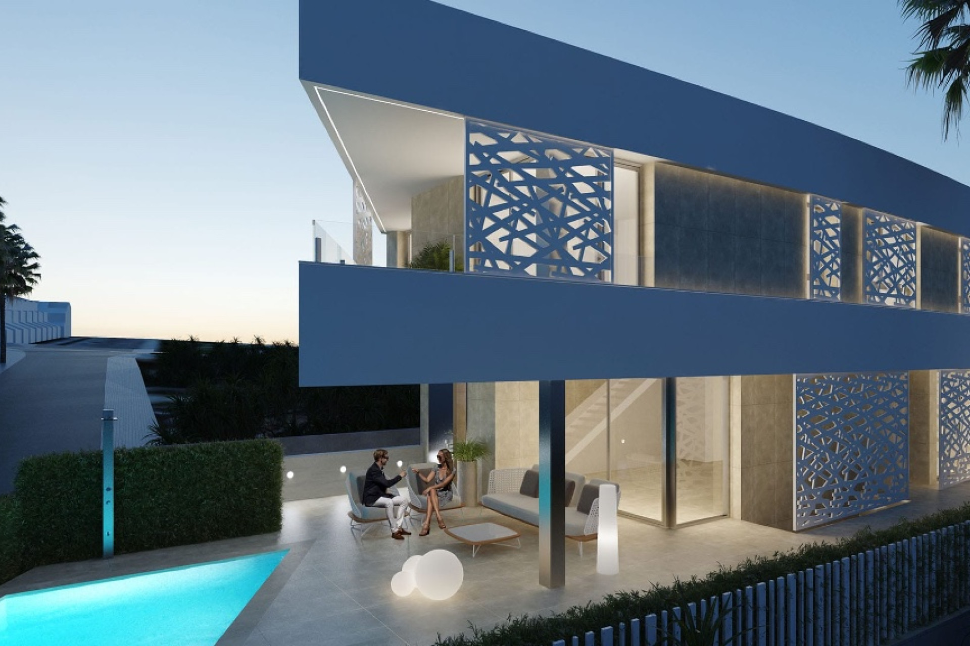 Obra nueva - 3. Casa pareada - Alicante - Costa Blanca Norte 