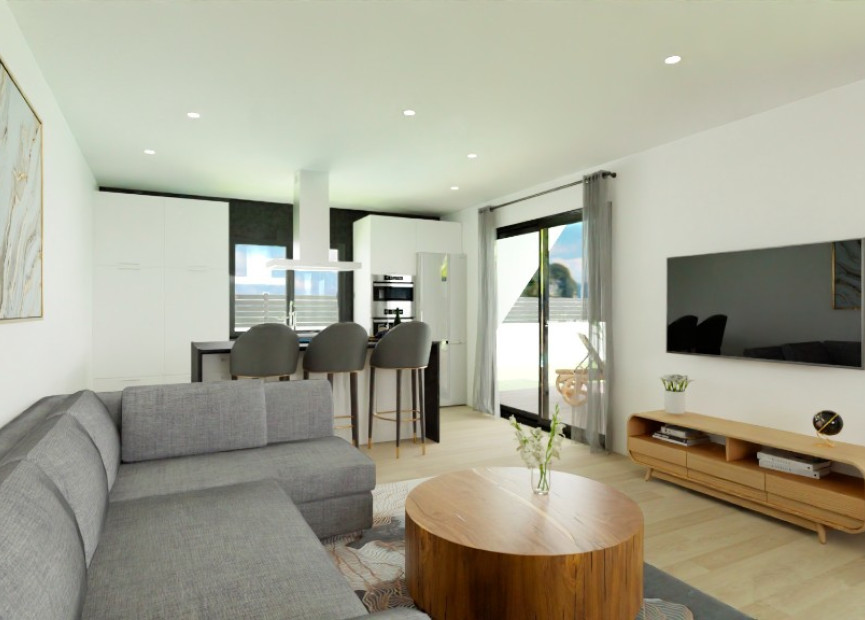 Obra nueva - 3. Casa pareada - Alicante - Costa Blanca Norte 