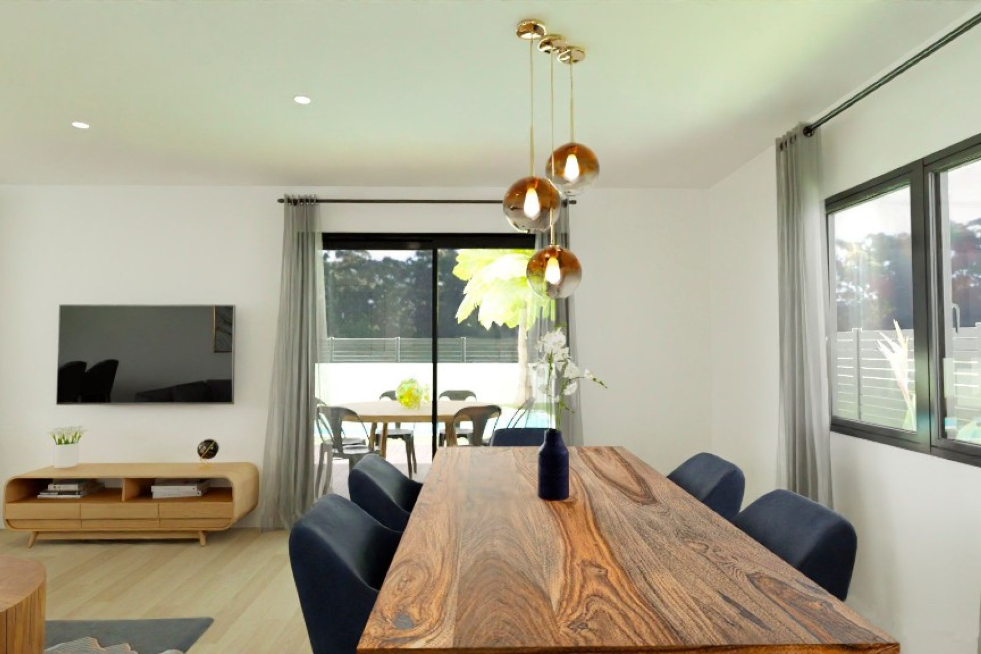 Obra nueva - 3. Casa pareada - Alicante - Costa Blanca Norte 