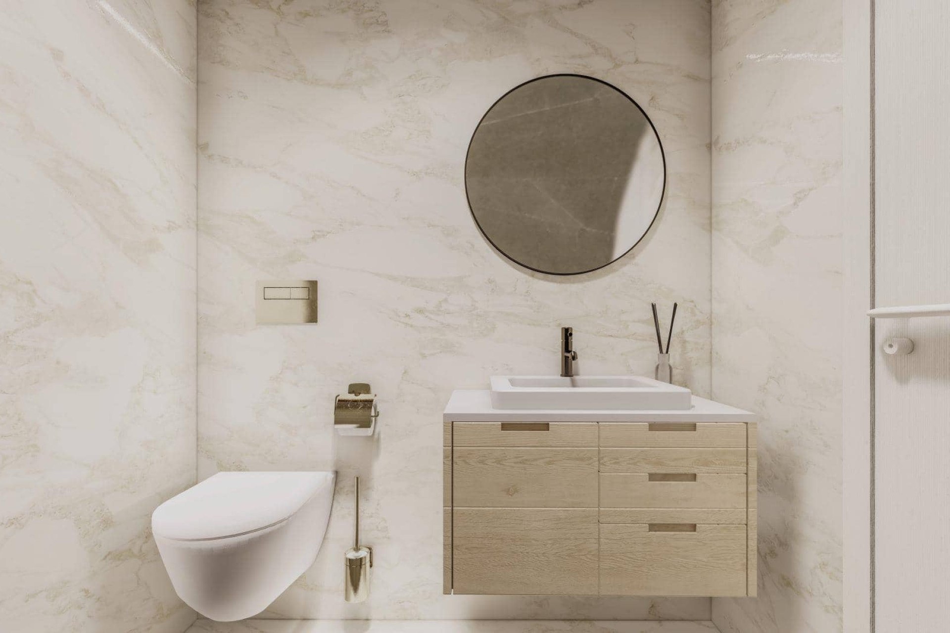 Obra nueva - 3. Casa pareada - Altaona Golf and Country Village - Costa Calida