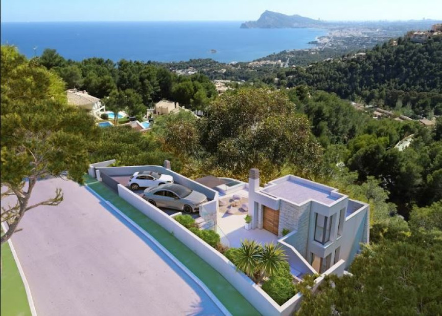 Obra nueva - 3. Casa pareada - Altea - Costa Blanca Sur