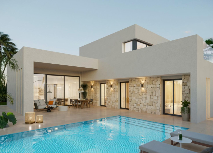 Obra nueva - 3. Casa pareada - Aspe - Costa Blanca Norte 