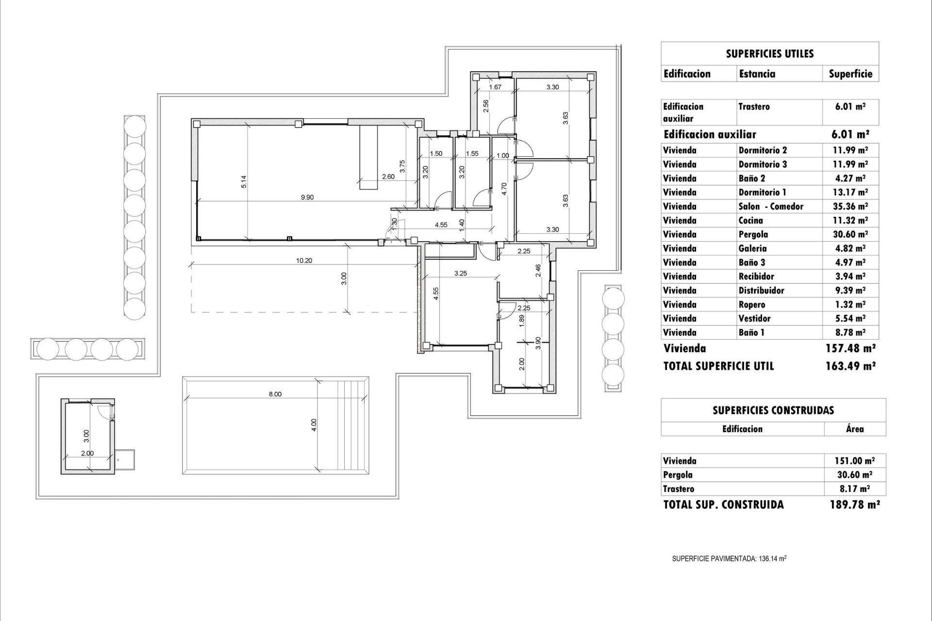 Obra nueva - 3. Casa pareada - Aspe - Costa Blanca Norte 