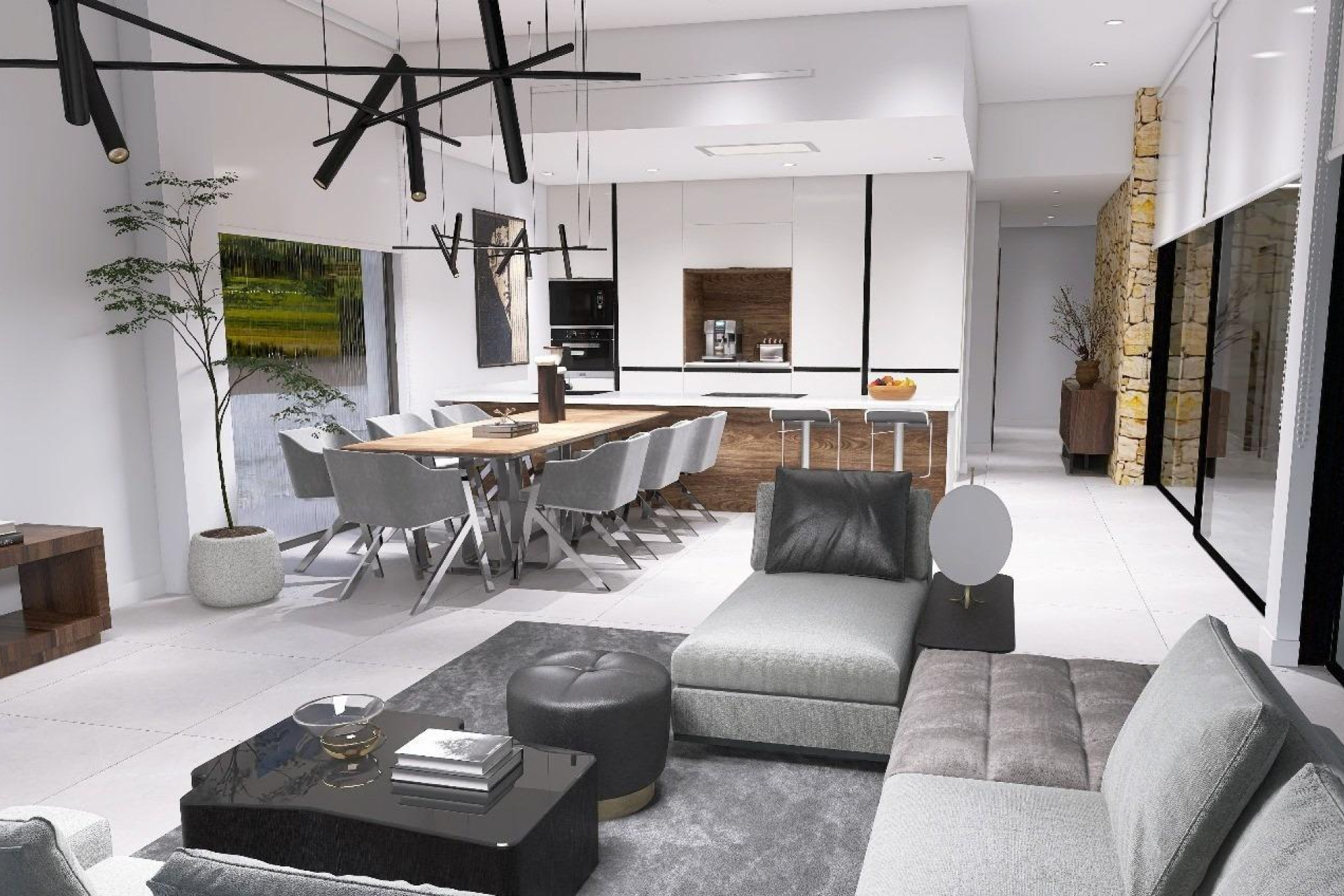 Obra nueva - 3. Casa pareada - Aspe - Costa Blanca Norte 