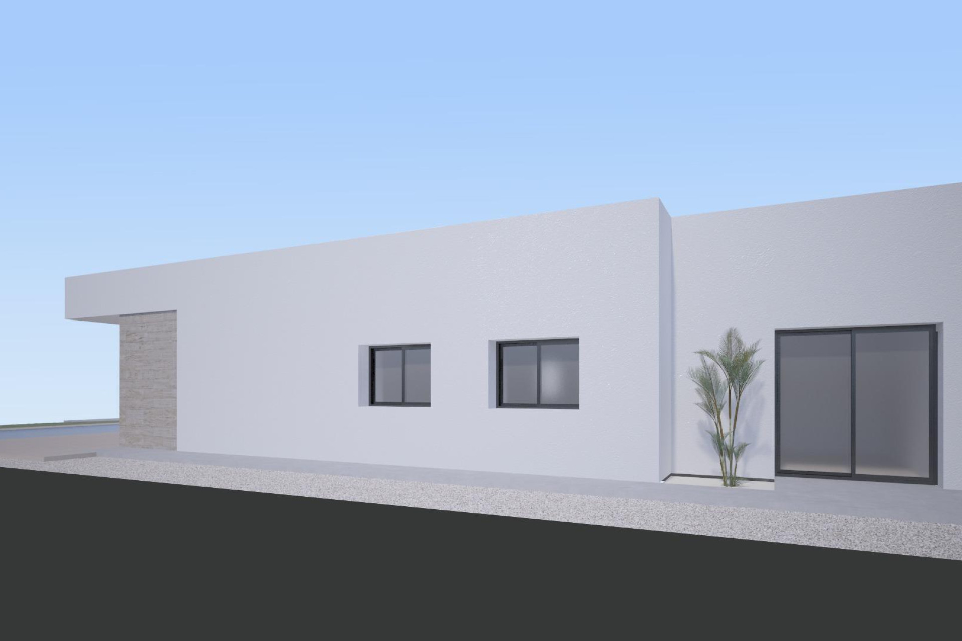 Obra nueva - 3. Casa pareada - Aspe - Costa Blanca Norte 