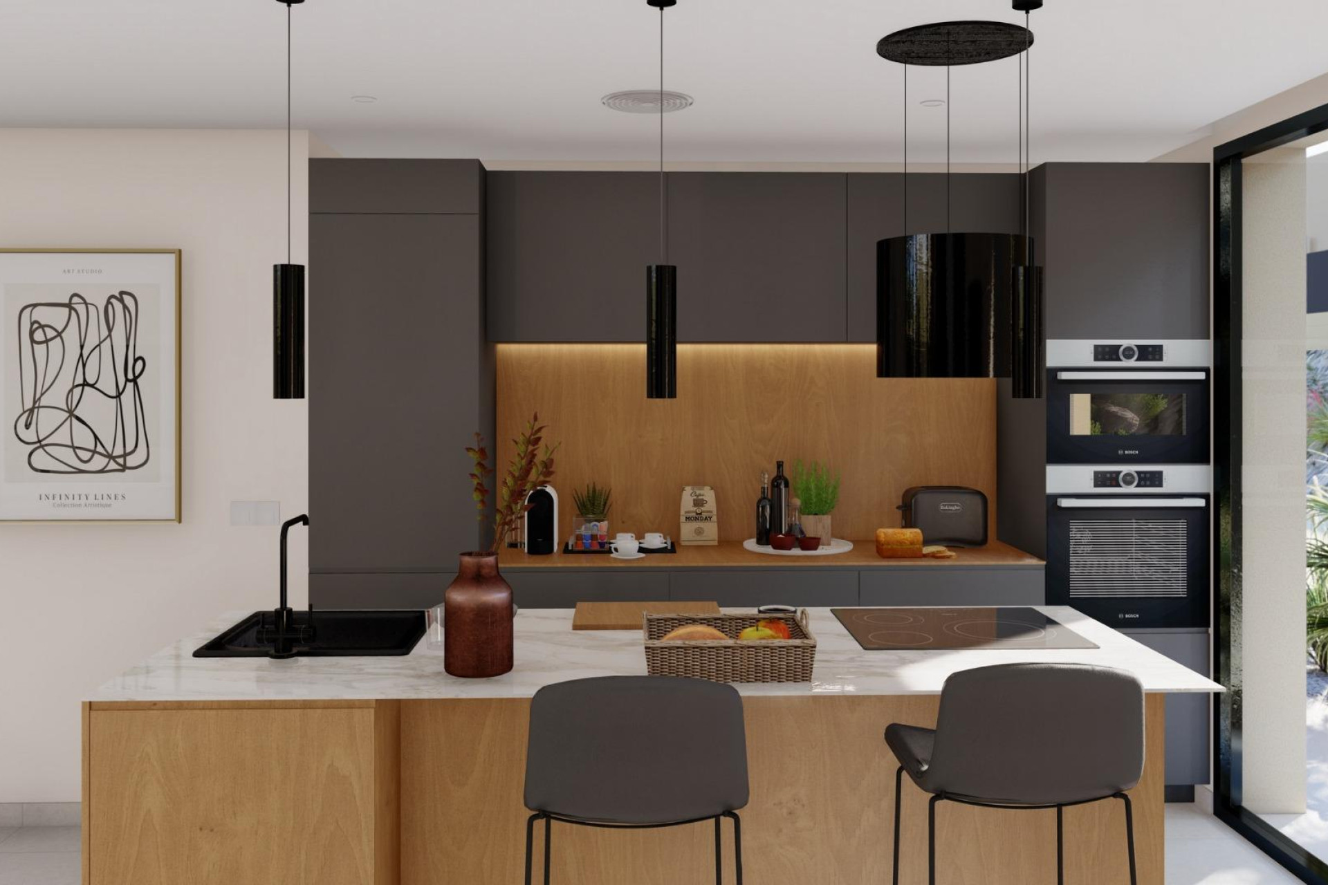 Obra nueva - 3. Casa pareada - Baños y Mendigo - Costa Calida