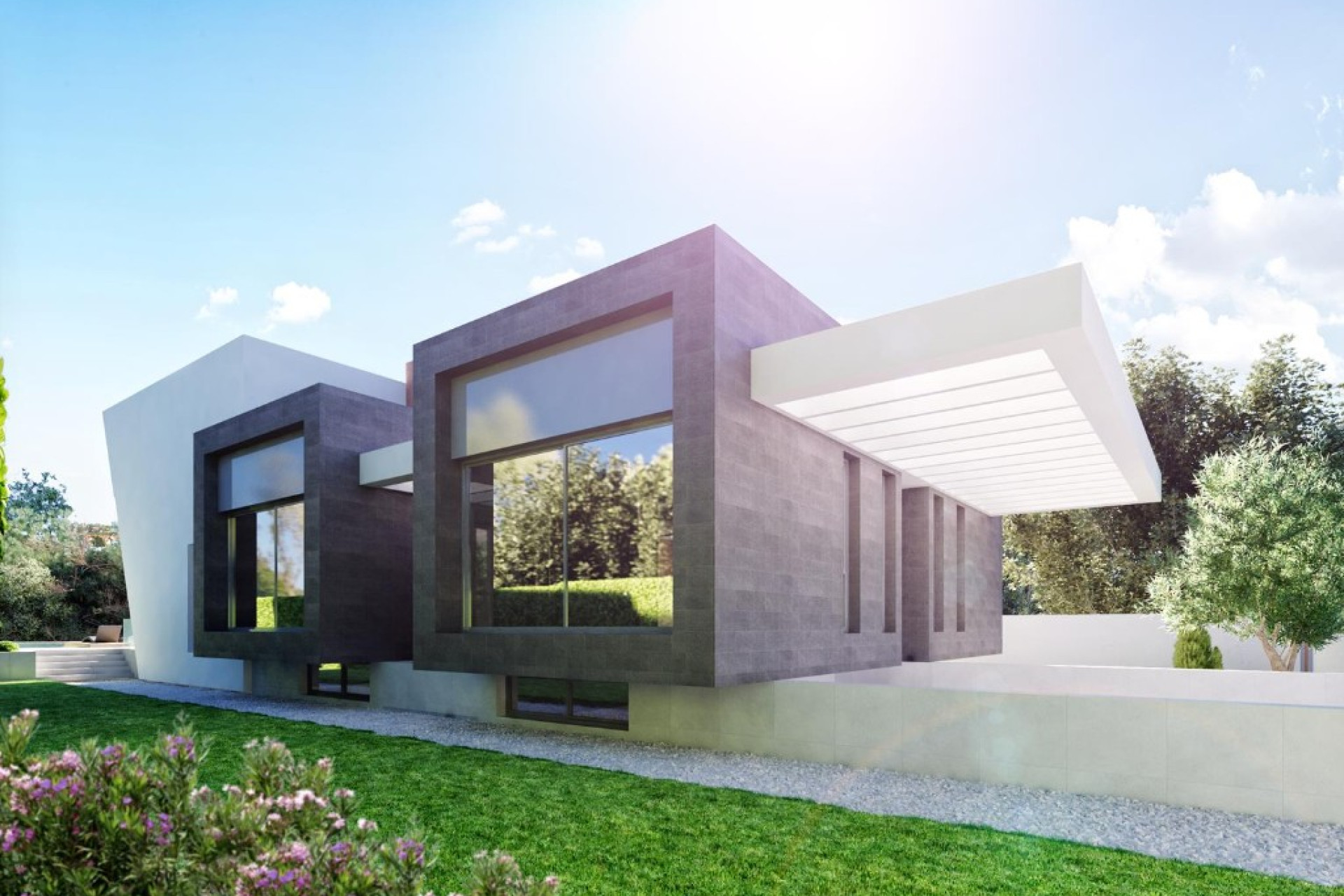 Obra nueva - 3. Casa pareada - Benidorm - Costa Blanca Norte 