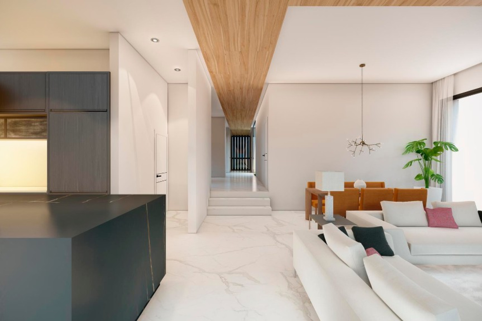 Obra nueva - 3. Casa pareada - Benidorm - Costa Blanca Norte 